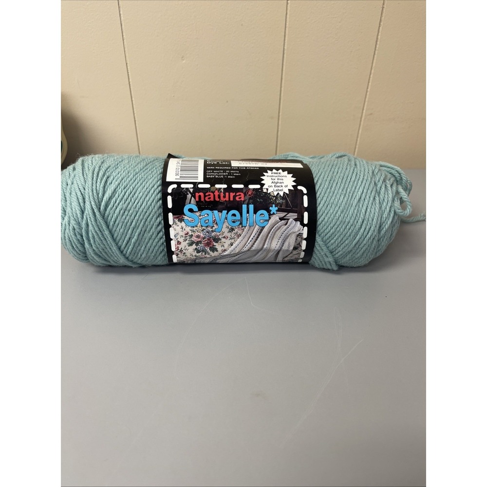 Natura‎ Sayella 4 ply Sage 9797 lot #57557a X4 Vintage 1 Full 1 Partial Beachy